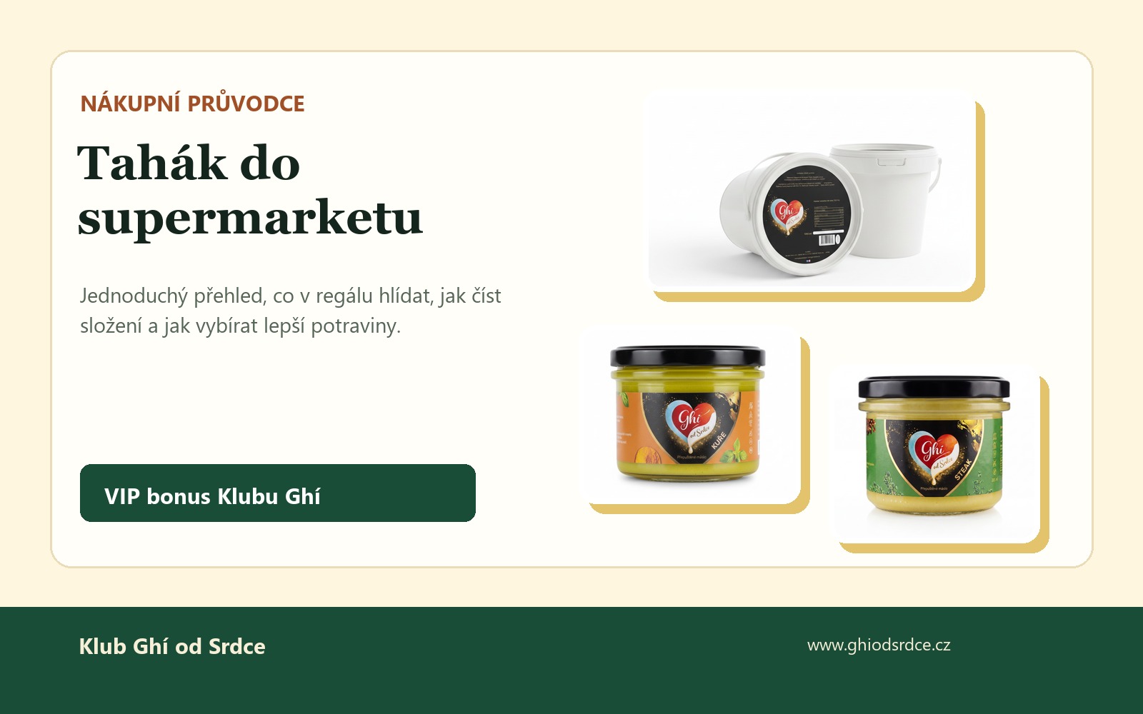 Nákupní tahák do supermarketu
